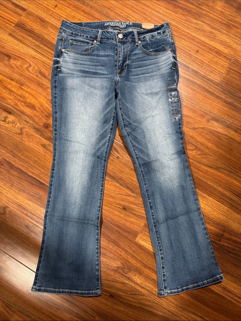 American Eagle Outfitters Blue Flare Jeans